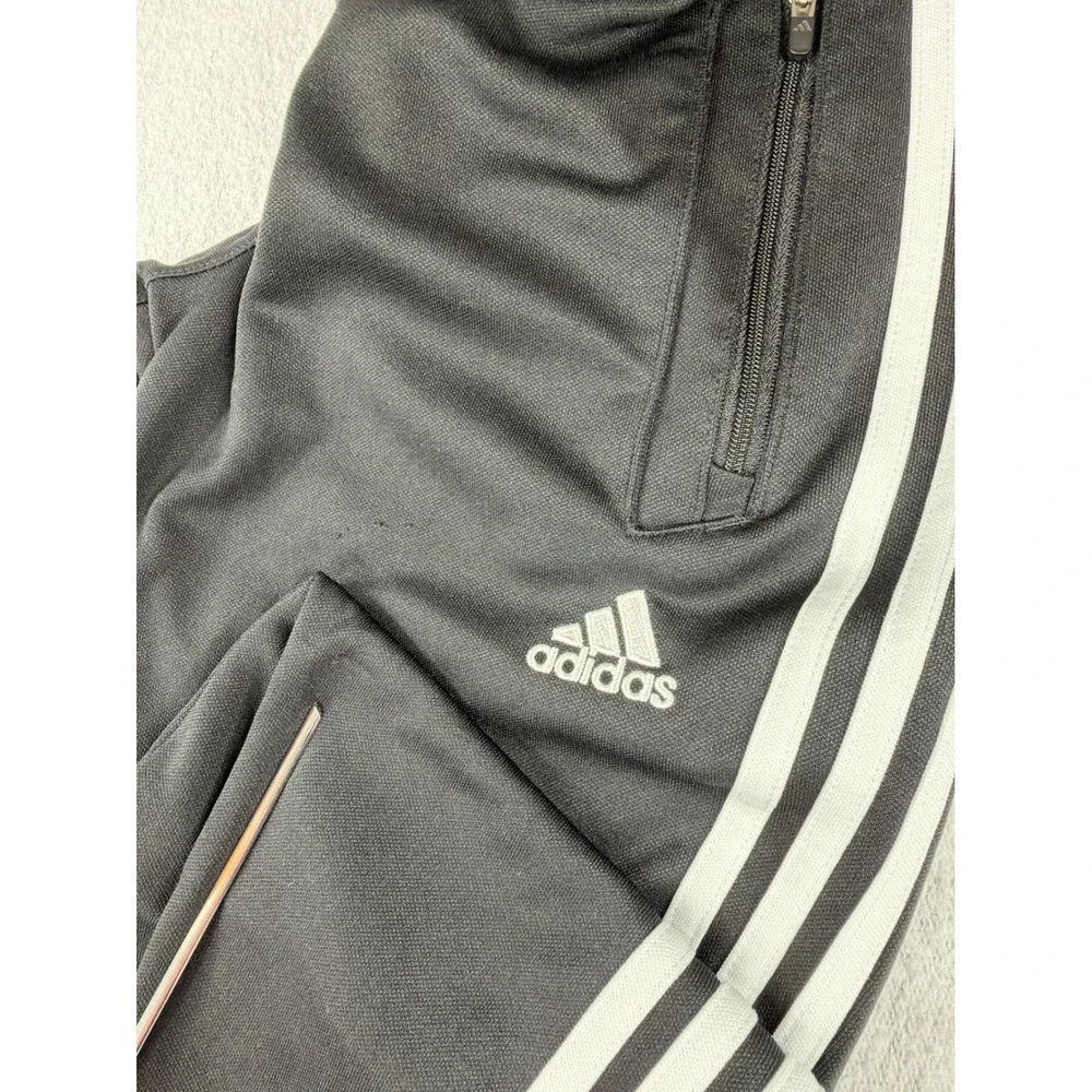 Adidas Mens Climacool Soccer Training Pants Black White Stripes APU008 Size S